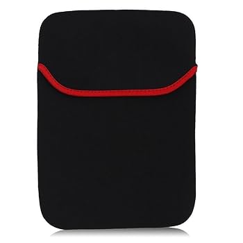 POUCH 14 INCH RED LINE