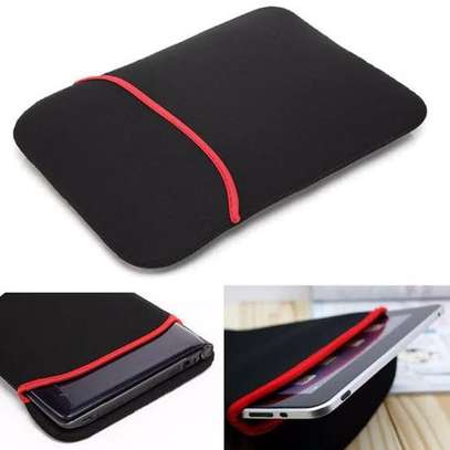 POUCH 13 INCH RED LINE