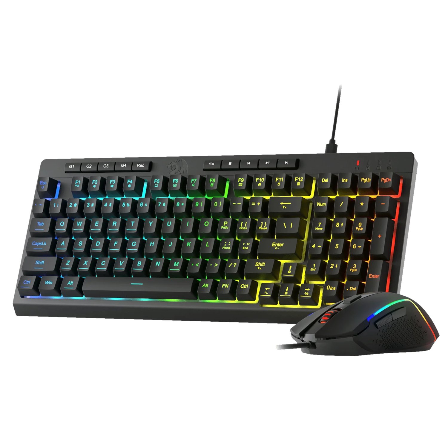 WIRED GAMING KEYBOARD PLUS MOUSE - Image 4